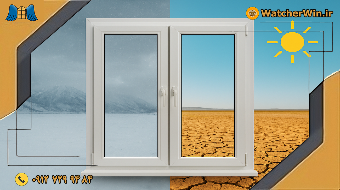 راهنمای جامع انتخاب بهترین پنجره UPVC بر اساس اقلیم‌های مختلف ایران