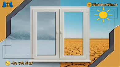 راهنمای جامع انتخاب بهترین پنجره UPVC بر اساس اقلیم‌های مختلف ایران